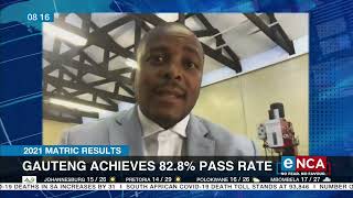 2021 Matric Results  Gauteng achieves 828 pass rate [upl. by Carolyn590]