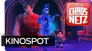 CHAOS IM NETZ  Kinospot Jede Menge Chaos  Disney HD [upl. by Enelie486]