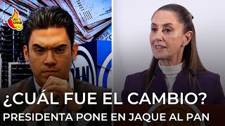 Claudia Sheinbaum ponen en su lugar al nuevo capo del PAN [upl. by Arhsub]