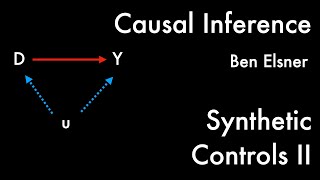 Causal Inference  2323  Synthetic Control II [upl. by Anomar]