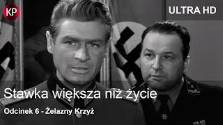 Stawka Większa Niż Życie 1968  4K  Odcinek 6  Kultowy Polski Serial  Hans Kloss  Za Darmo [upl. by Nader553]