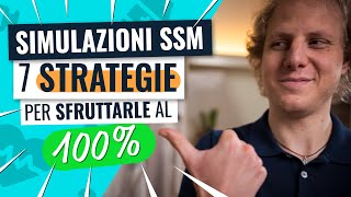 7 STRATEGIE per Sfruttare le SIMULAZIONI SSM al 100 📝 TEST DI SPECIALIZZAZIONE 2020 [upl. by Nraa]