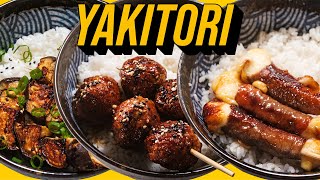 Yakitori facile à faire  3 recettes de brochettes rapides [upl. by Segroeg]