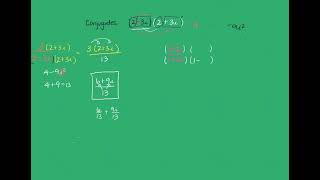 rationalizing the denominator with complex numbers [upl. by Nica]