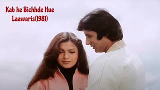 Kab ke Bichhde Hue  Laawaris 1981  Amitabh Bachchan  Zeenat Aman [upl. by Dierdre]