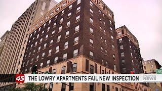 Lowry Apartments in St Paul fails another safety inspection [upl. by Huff]