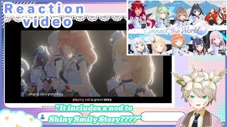 Hololive Connect the World  Reaction video  Halconiis da Buonarroti [upl. by Brownley]