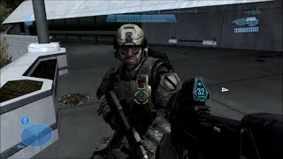 Halo Reach  Secret Marine Location REVISITED  Marine Bio Achievement [upl. by Etra]