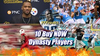 Fantasy Football Dynasty Buy Now Players  Top 10 fantasyfootball [upl. by Losiram]