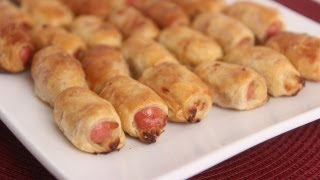 Homemade Pigs in a Blanket  Laura Vitale  Laura in the Kitchen Episode 517 [upl. by Donica374]