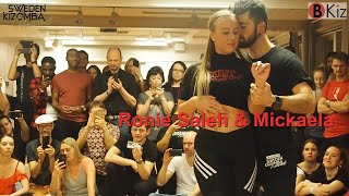 RONIE SALEH amp MICKAELA JALKTEG demo in SWEDEN KIZOMBA FESTIVAL 2019 [upl. by Placeeda163]