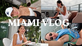 Miami vlog ♡ unboxing new furniture GHD event jet skiing russian manicure Kiki on the River [upl. by Ardnasac]