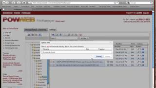 how to upload files using Powweb and add to post [upl. by Mulligan7]