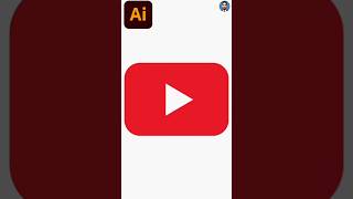 How To Make YouTube Logo Design in Adobe Illustrator  Kaysar Ahammad logo [upl. by Iblehs832]