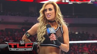 Carmella reveals the identity of Nikki Bellas mystery attacker WWE TLC 2016 [upl. by Edy]