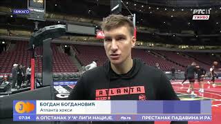 Bogdan Bogdanovic se nada novoj pobedi reprezentacije [upl. by Peddada]