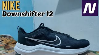 NIKE DOWNSHIFTER 12 unboxing e primeiras impressões  avisos unboxing nike review [upl. by Tsiuqram181]