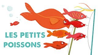 Steve Waring  LES PETITS POISSONS  comptine pour enfants [upl. by Brathwaite]