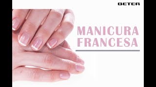 Manicura Francesa fácil en casa BETER NAIL CARE [upl. by Oivat]