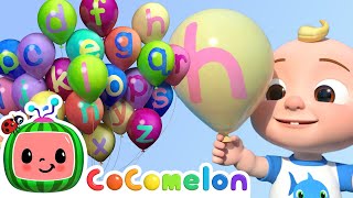 ABC Song With Balloons  More Nursery Rhymes amp Kids Songs  ABCs and 123s  Learn with Cocomelon [upl. by Tadeo518]