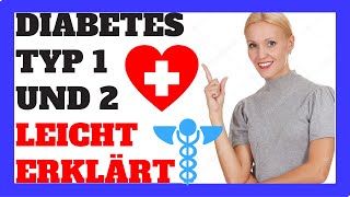 DIABETES Typ 1 Und 2 Leicht ErkläRt  Hypoglykämie Symptome ✅ [upl. by Conant]