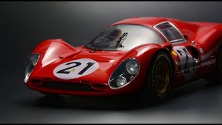 Ferrari 330 P4 24h LeMans 124 Fujimi  Car Model [upl. by Wil]