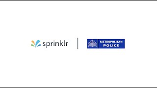 Sprinklr  Metropolitan Police [upl. by Schuyler756]