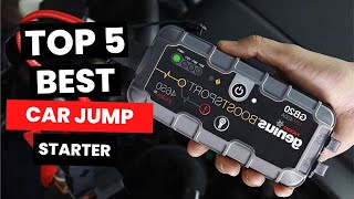 Top 5 BEST Car Jump Starter 2024 [upl. by Enialem]