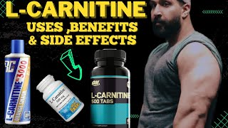 L Carnitine Benefits Side effects Uses UrduHindi  L carnitine for weight loss [upl. by Aihsemot]