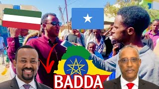 reer burco oo si kulul uga hadlay badda lagu wareejiyay itoobiya🇸🇴🇪🇹🇭🇺 [upl. by Thorner203]