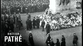 Service At The Cenotaph 1919 [upl. by Griffie700]