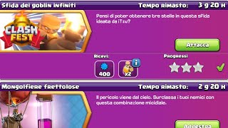 COME COMPLETARE LA SFIDA DEI quotGOBLIN INFINITIquot CLASH OF CLANS ITA  REQ CARLO MAGNO [upl. by Nida]