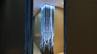 Stunning waterfall LED lights you can also install them in your homelight smarthome vhopellight [upl. by Augustine]