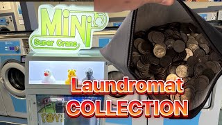 Mini Claw Machine COLLECTION💰Laundromat amp Honor Box  Big Quarter Bucket [upl. by Nerrad]