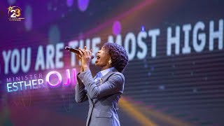 6 Minutes of Inspirational Worship by Minister Esther Oji  Youre the Most High cozaglobal [upl. by Dahraf]