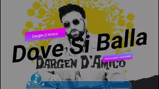 Dargen DAmico  Dove Si Balla Filtered Acapella  Instrumental [upl. by Akins]