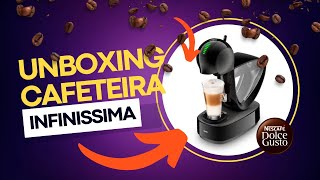 DOLCE GUSTO  UNBOXING CAFETEIRA INFINISSIMA [upl. by Atiloj]