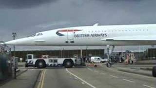 British Airways Concorde at Heathrow [upl. by Giulietta]