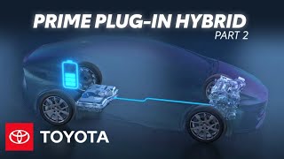 How Does a Prime PlugIn Hybrid Work  Electrified Powertrains Part 2  Toyota [upl. by Jenness]