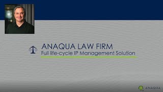 AQX Law Firm IP Management Solution  ANAQUA [upl. by Nareik]