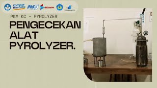 video pengecekan alat pyrolyzer tim pkm kc unila [upl. by Irami568]