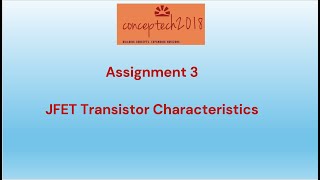 Online Electronics Laboratory  JFET Characteristics [upl. by Ytirahs]