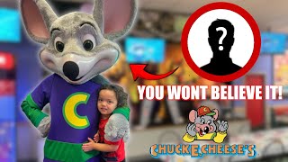 YOU WON’T BELIEVE WHO WAS AT CHUCK E CHEESE [upl. by Hayifas]