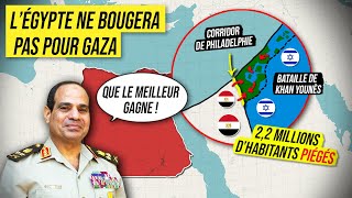 Pourquoi lEGYPTE souhaite la fin de GAZA [upl. by Naujit]