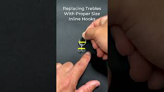 Matching The Right Size Single Inline Hooks When Replacing Trebles [upl. by Koorb]