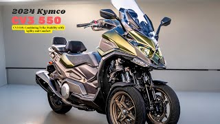 CV3 550 Combining Trike Stability with Agility and Comfort  2024 Kymco CV3 550 [upl. by Sahcnip]