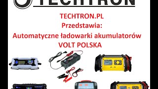 TECHTRONpl Prezentuje Automatyczne ładowarki akumulatorów Volt Polska [upl. by Bodwell956]