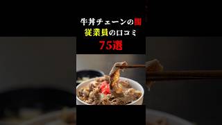 ⑱牛丼チェーンで働く従業員の声悲鳴 [upl. by Alvinia]