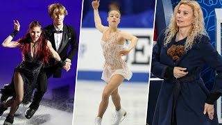 Чемпионат Европы по фигурному катанию Что происходит первые Лидеры Sports news Figure skating [upl. by Ushijima]