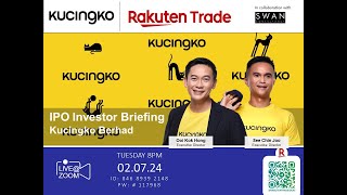 Webinar Rakuten Trade Ideas 🎯  Kucingko Berhad [upl. by Enirod962]